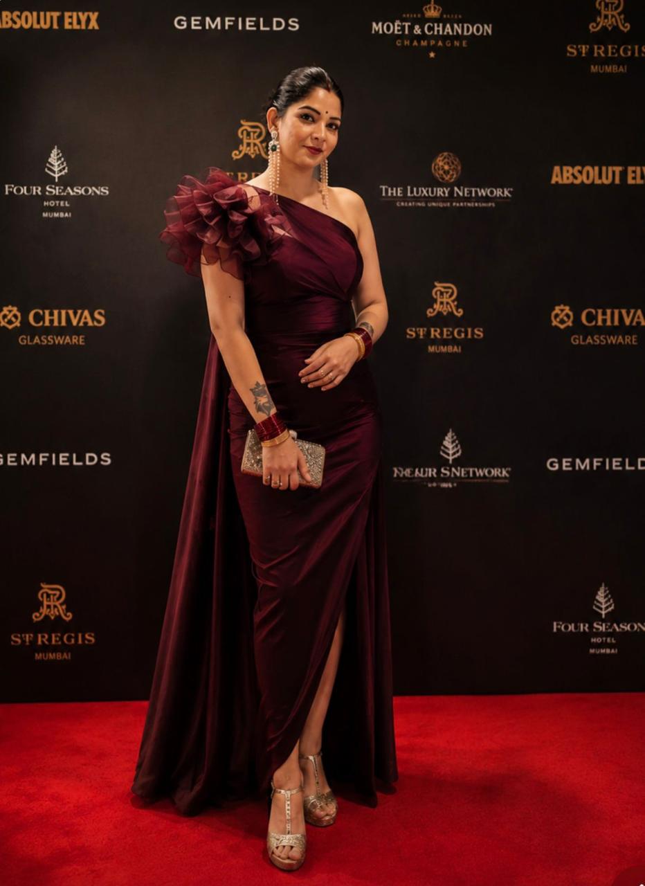 Pallavi Raghuwanshi at a luxury red carpet event